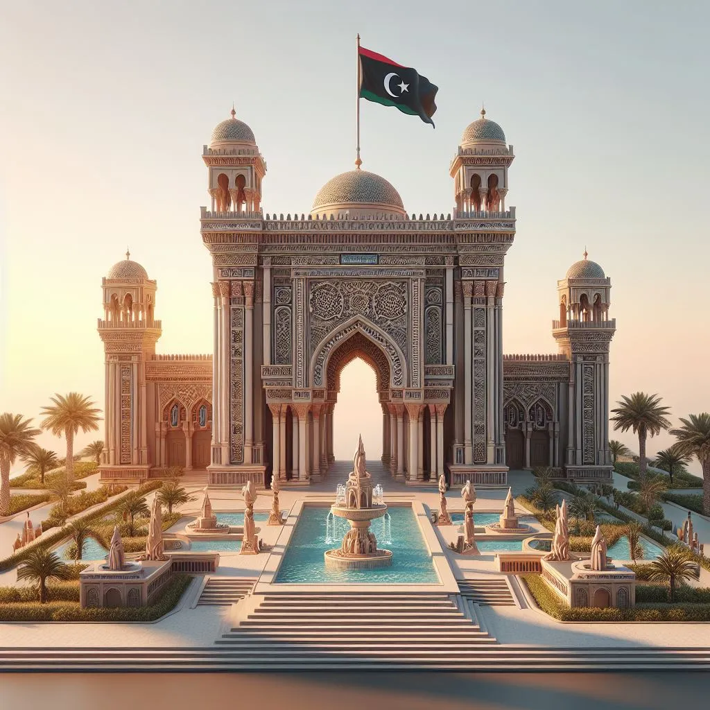 Universities decorations in Libya 4